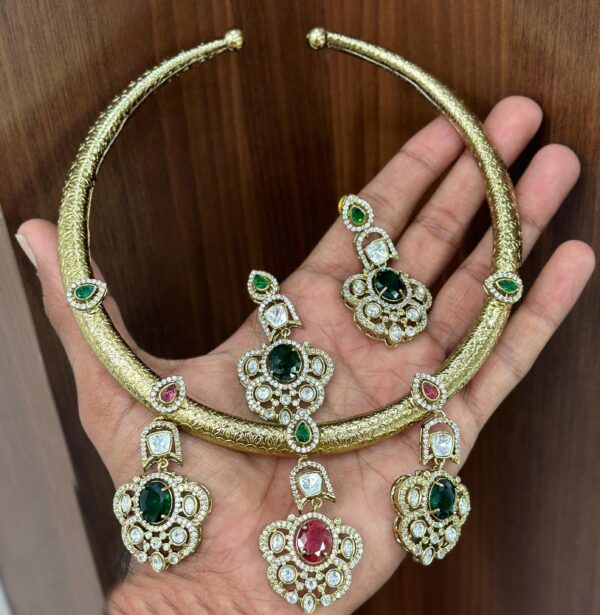 Premium Designer Statement Necklace Set Exclusive - Image 2